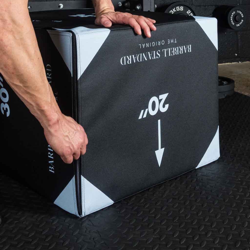 Barbell Standard Jump Box Plyo Box Foam 3-in-1 Jump Box