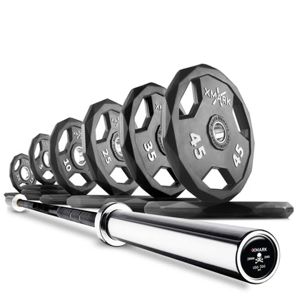 Black Diamond® Olympic Weight Plates and Olympic Barbell Sets - Grit Grind Strength