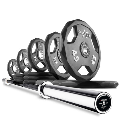 Black Diamond® Olympic Weight Plates and Olympic Barbell Sets - Grit Grind Strength
