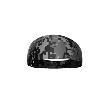 Black Digi Camo Headband - Grit Grind Strength