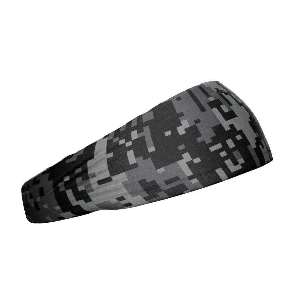 Black Digi Camo Headband - Grit Grind Strength