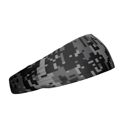 Black Digi Camo Headband - Grit Grind Strength