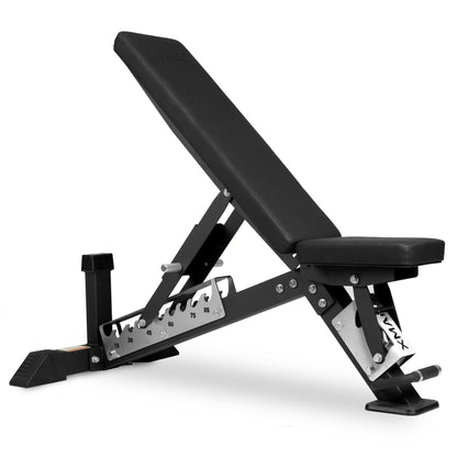 Black Hawk Commercial Adjustable Weight Bench (Pre - assembled) - Grit Grind Strength