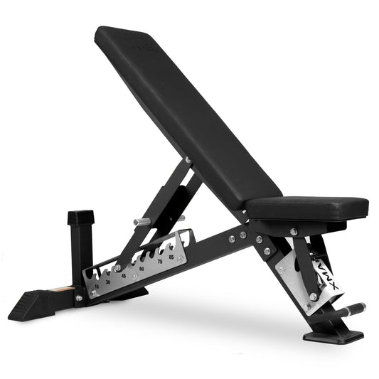 Black Hawk Commercial Adjustable Weight Bench (Pre - assembled) - Grit Grind Strength