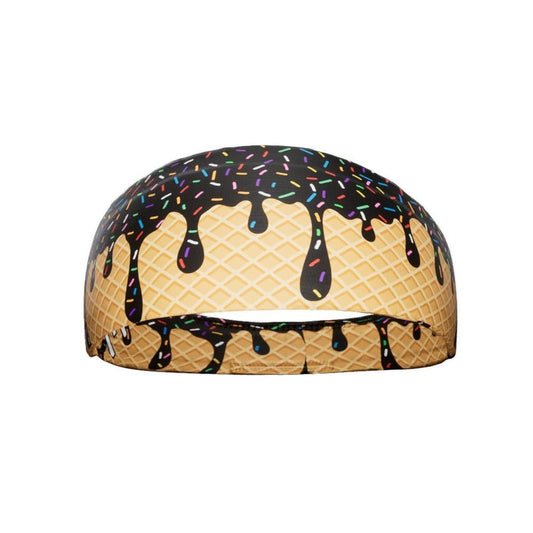 Black Ice Cream Headband - Grit Grind Strength