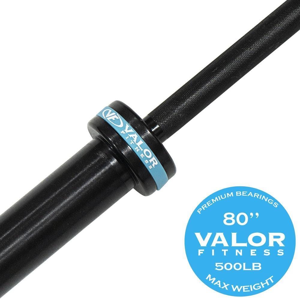 Black Olympic Bearing Barbell - Grit Grind Strength