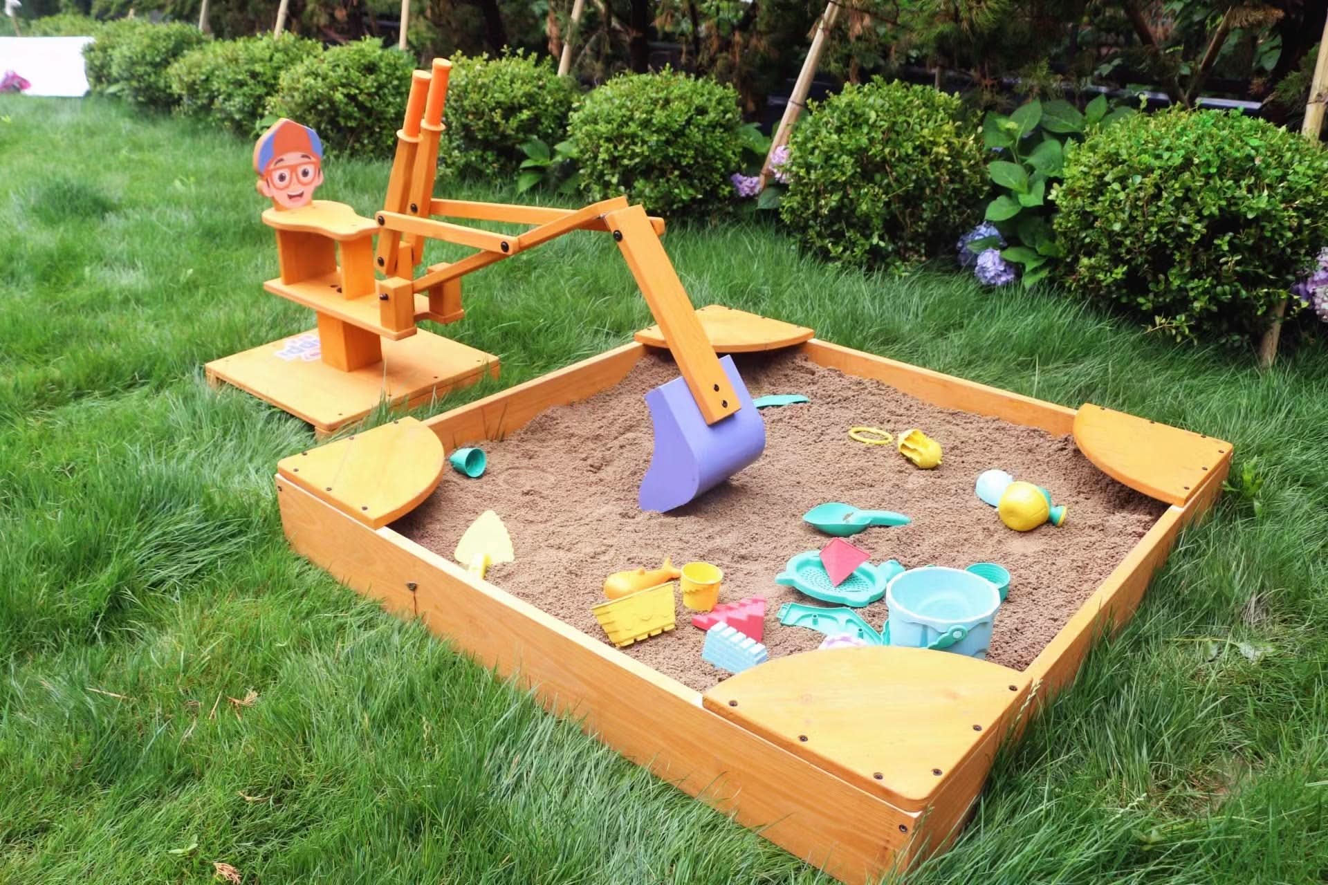 Blippi Excavator Ride - On Toy – Interactive Construction Fun for Kids - Grit Grind Strength