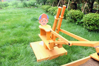 Blippi Excavator Ride - On Toy – Interactive Construction Fun for Kids - Grit Grind Strength