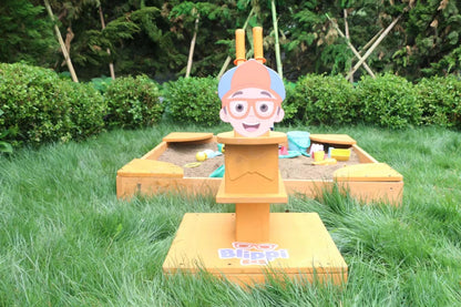 Blippi Excavator Ride - On Toy – Interactive Construction Fun for Kids - Grit Grind Strength