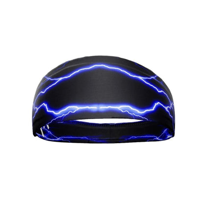 Blue Lightning Headband - Grit Grind Strength
