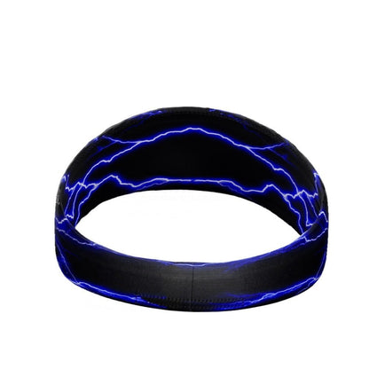 Blue Lightning Headband - Grit Grind Strength