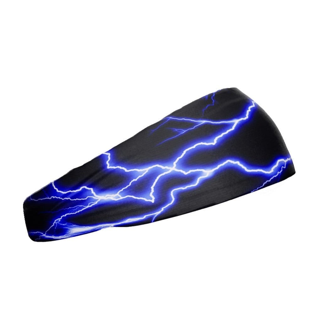 Blue Lightning Headband - Grit Grind Strength