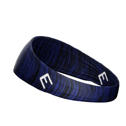 Blue Static Headband - Grit Grind Strength