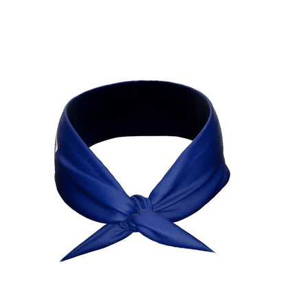 Blue Tie Headband - Grit Grind Strength