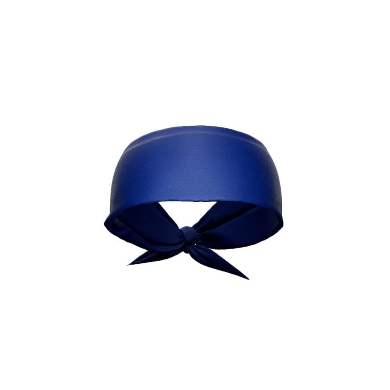 Blue Tie Headband - Grit Grind Strength