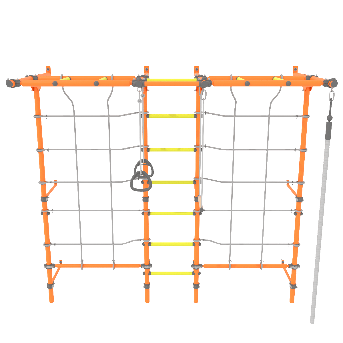 Brainrich Kids Play Gym Orange Model W3 Max