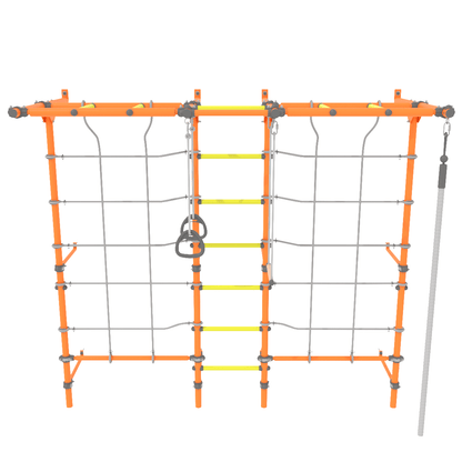 Brainrich Kids Play Gym Orange Model W3 Max
