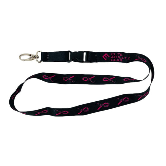 Breast Cancer Awareness Lanyard - Grit Grind Strength