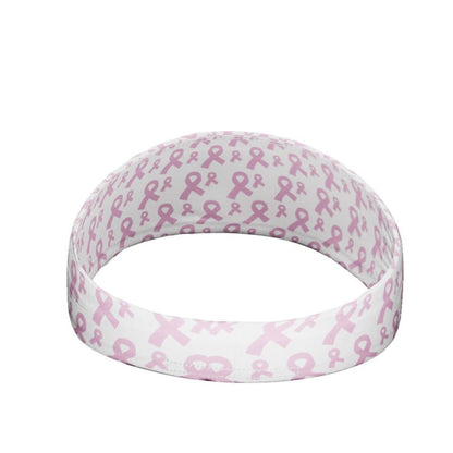 Breast Cancer Ribbons Headband - Grit Grind Strength
