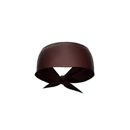 Brown Tie Headband - Grit Grind Strength