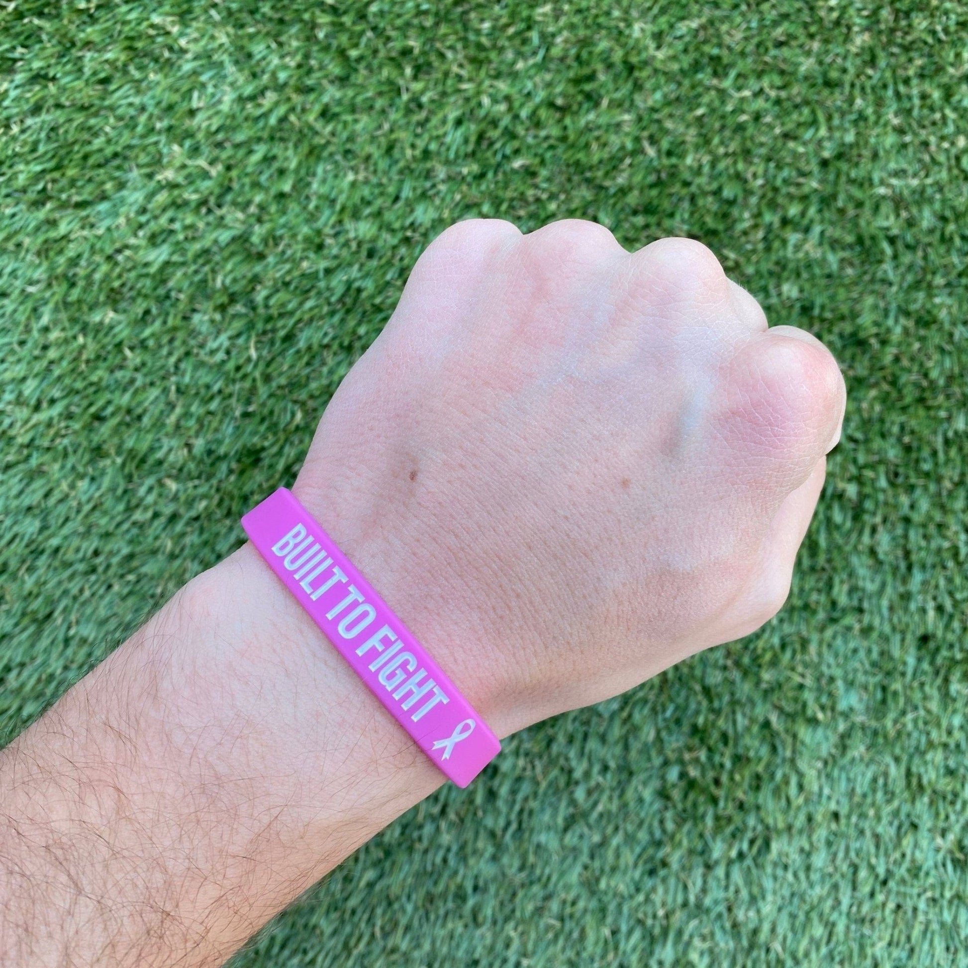 BUILT TO FIGHT Wristband - Grit Grind Strength