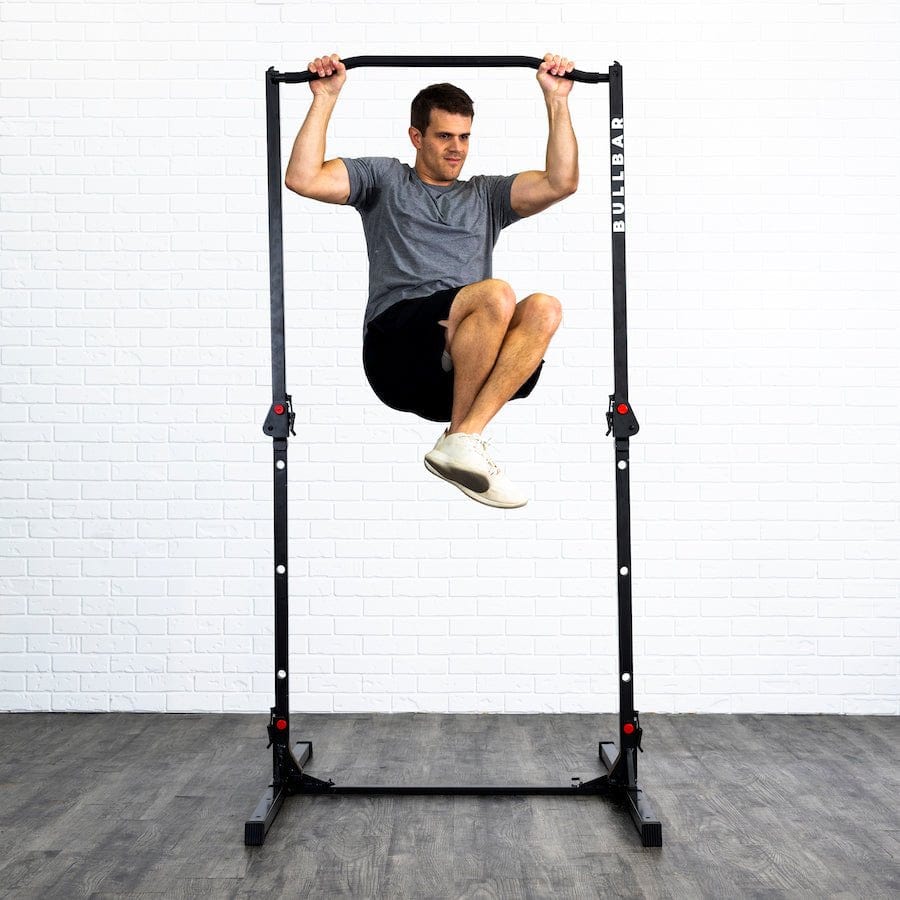 BULLBAR 2.0 - Portable Pull - up Bar and Dip Station - Grit Grind Strength