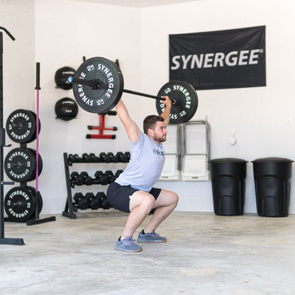 Synergee Bumper Plates - Grit Grind Strength