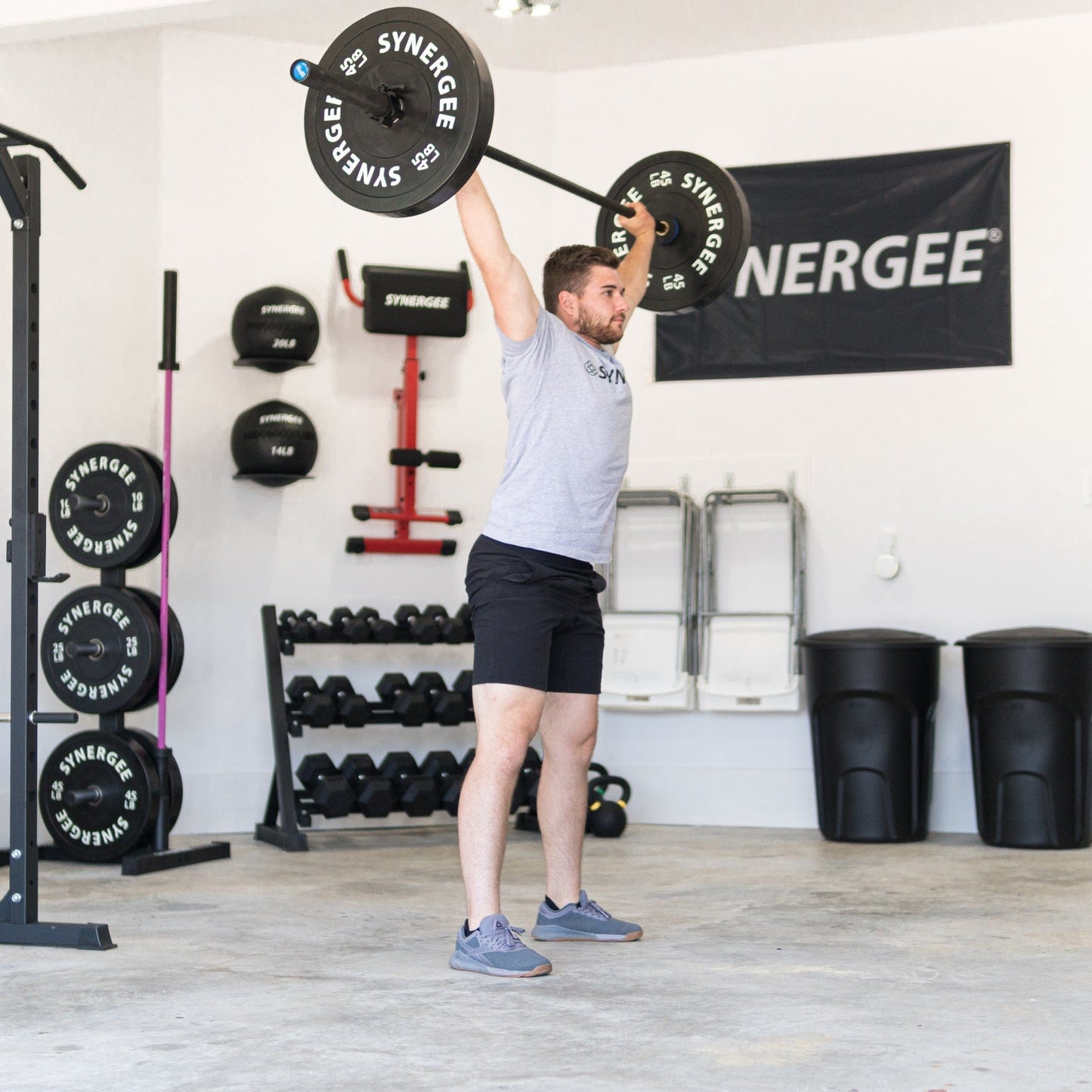 Synergee Bumper Plates - Grit Grind Strength