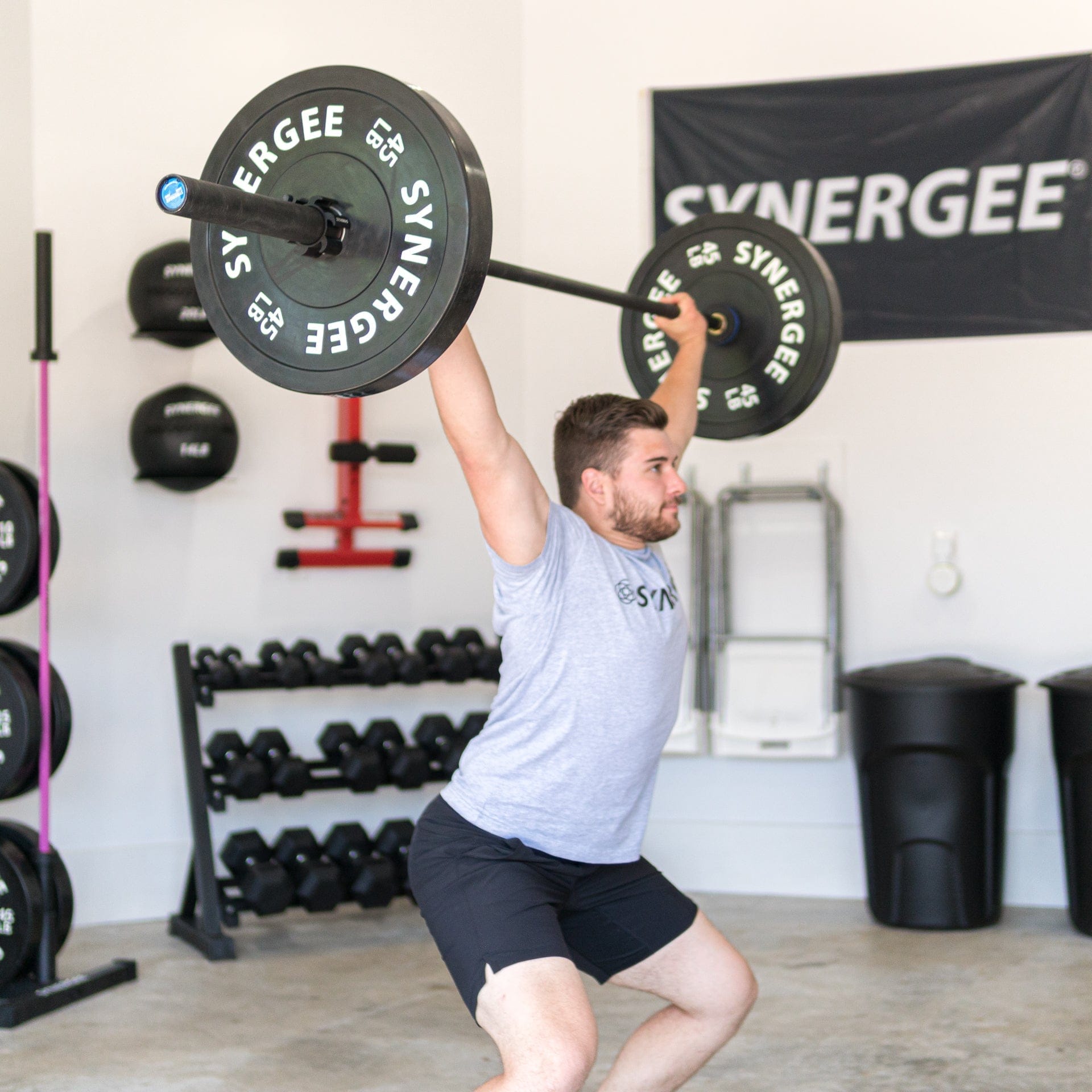 Synergee Bumper Plates - Grit Grind Strength