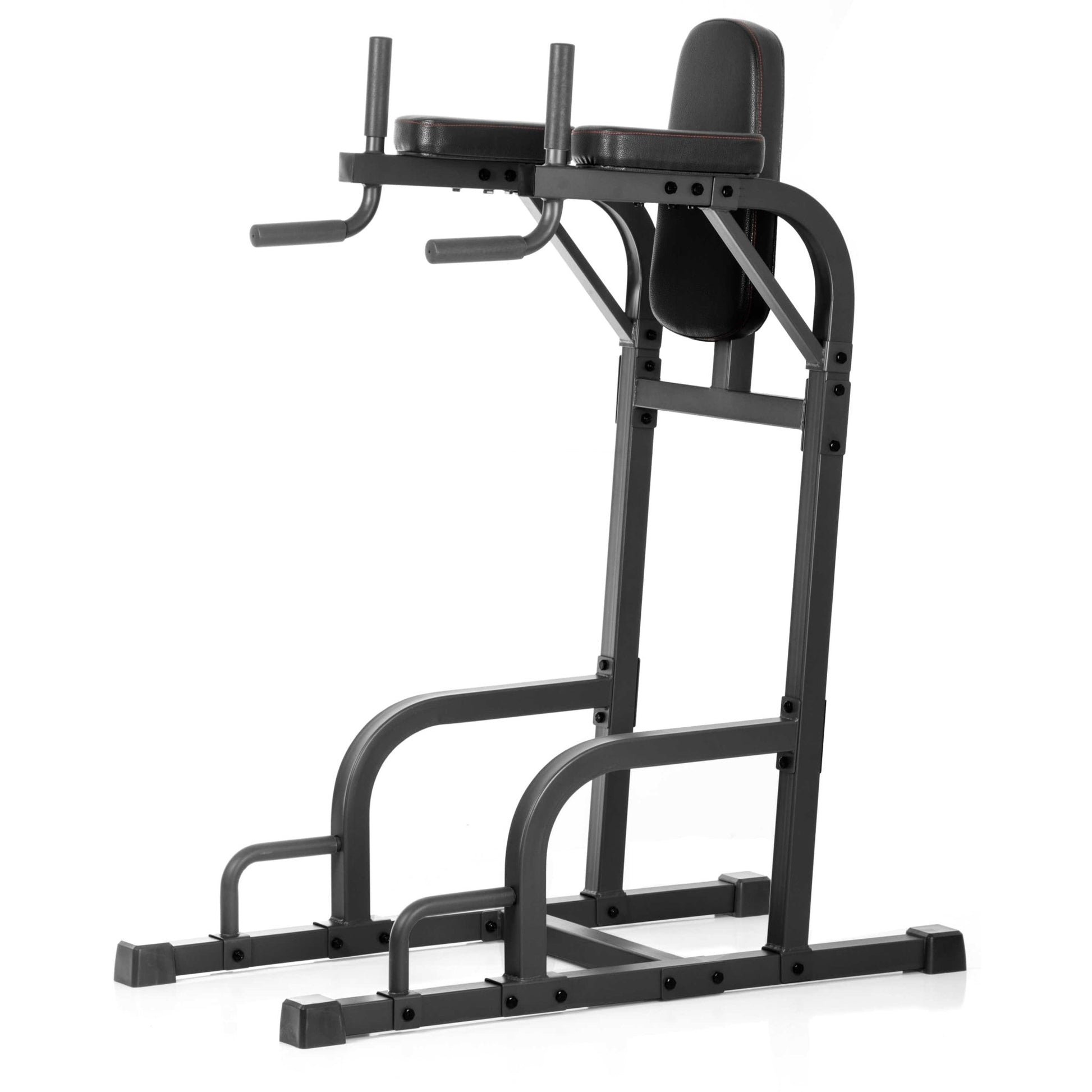 Captain’s Chair Leg Raise w/ Dip Stand & Push Up Station - Grit Grind Strength