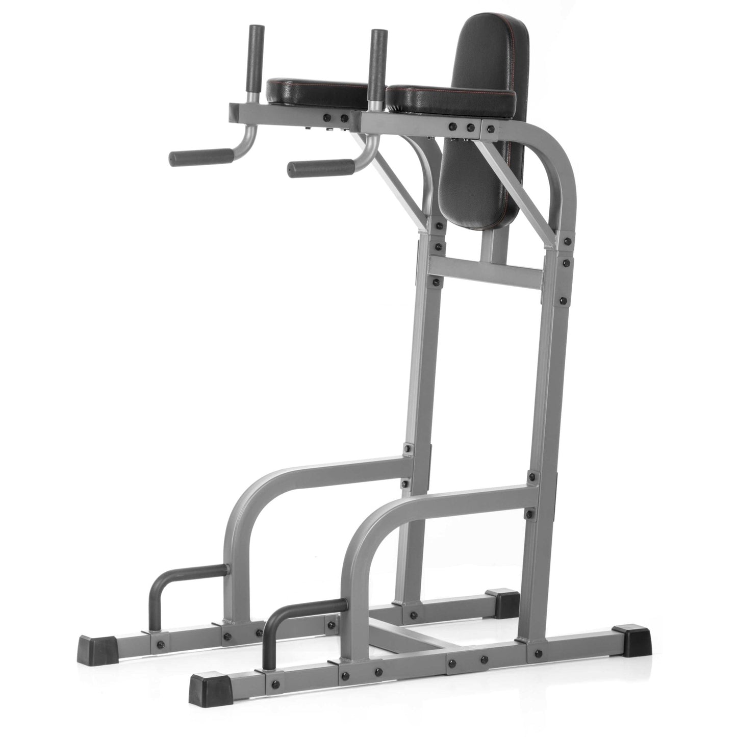 Captain’s Chair Leg Raise w/ Dip Stand & Push Up Station - Grit Grind Strength