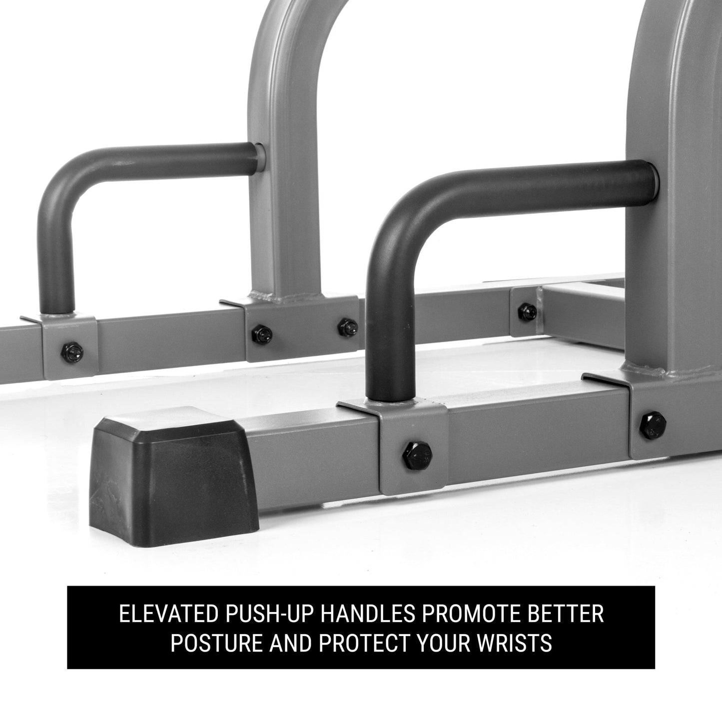 Captain’s Chair Leg Raise w/ Dip Stand & Push Up Station - Grit Grind Strength
