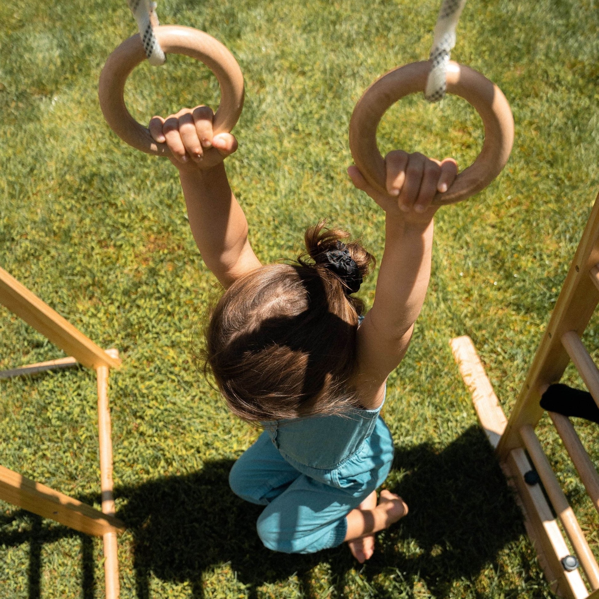 Chestnut - 8 - in - 1 Jungle Gym for Toddlers - Grit Grind Strength
