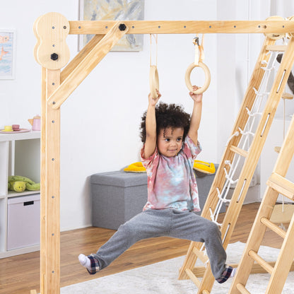 Chestnut - 8 - in - 1 Jungle Gym for Toddlers - Grit Grind Strength