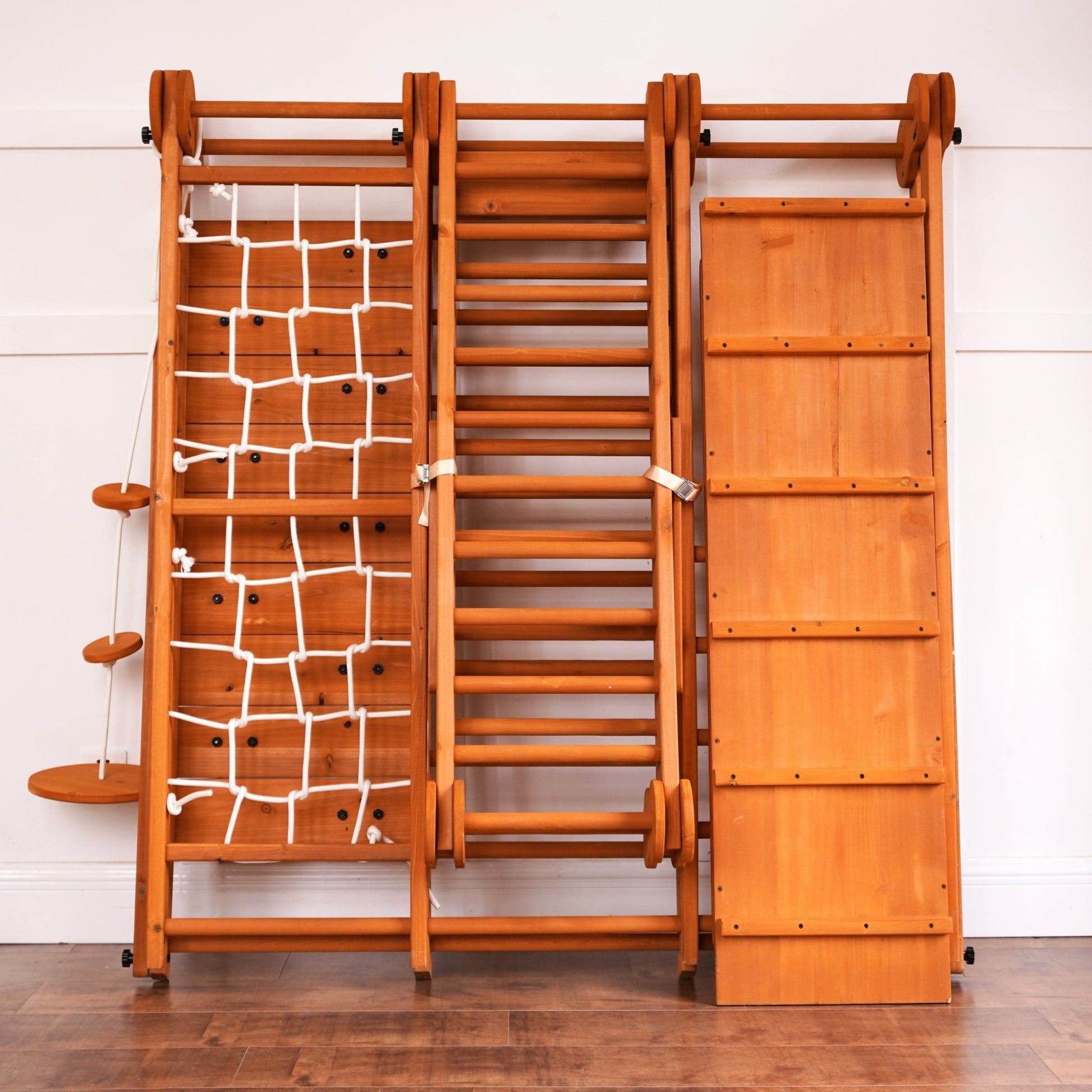 Chestnut - 8 - in - 1 Jungle Gym for Toddlers - Grit Grind Strength