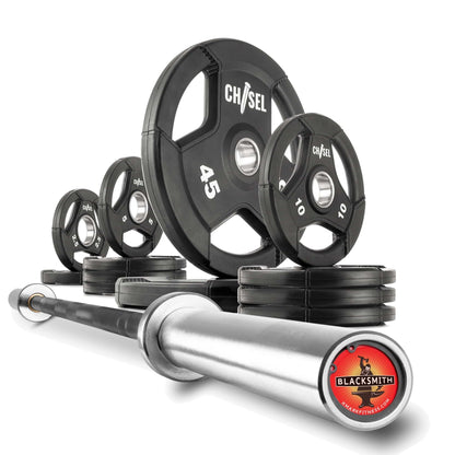 Chisel Olympic Weight Plates & Bar Set Builder - Grit Grind Strength