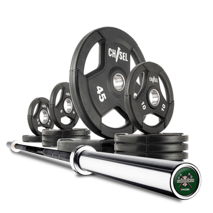 Chisel Olympic Weight Plates & Bar Set Builder - Grit Grind Strength