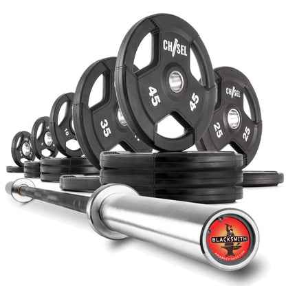 Chisel Olympic Weight Plates & Bar Set Builder - Grit Grind Strength