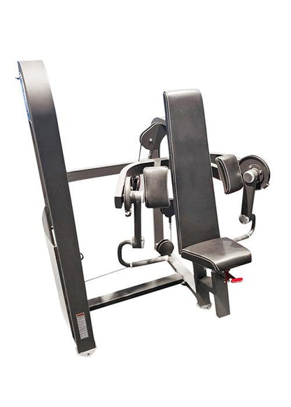 Classic Selectorized Biceps Curl by Muscle D Fitness - Adjustable Seat - Pin Selectorized Weight Stack - Grit Grind Strength