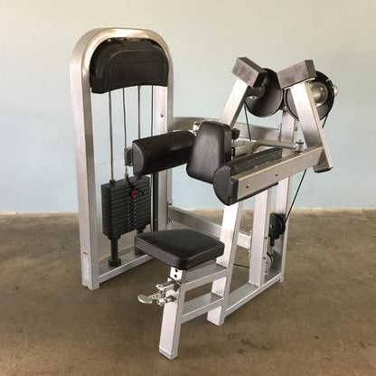 Classic Side Lateral Raise - Muscle D Fitness - Adjustable Seat - Pin Selectorized Weight Stack - Grit Grind Strength