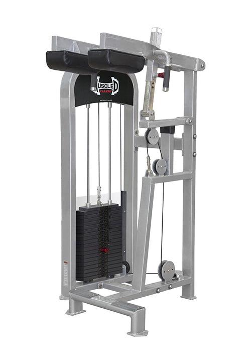 Classic Standing Calf - Muscle D Fitness - Adjustable - Pin Selectorized Leg Workout - Grit Grind Strength