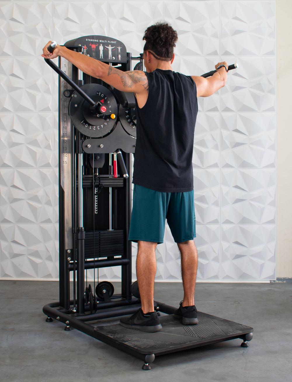 Classic V2 Muscle - Flight Trainer | Muscle D Fitness Upper Body Machine - Grit Grind Strength