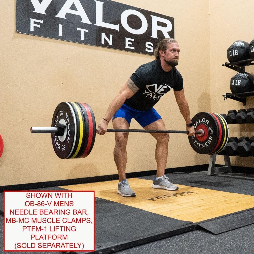 Colored Rubber Bumper Plates (LB) - Grit Grind Strength