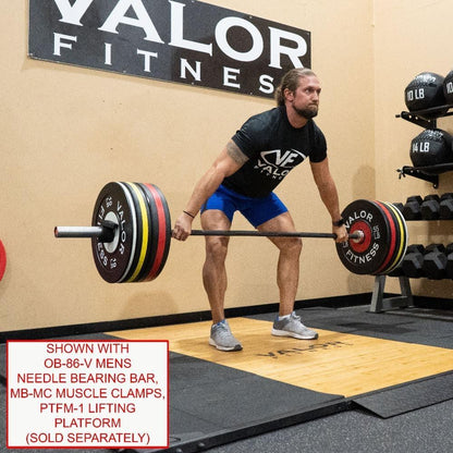 Colored Rubber Bumper Plates (LB) - Grit Grind Strength