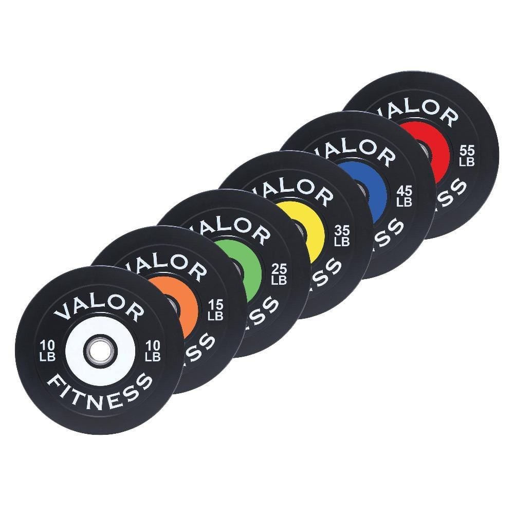 Colored Rubber Bumper Plates (LB) - Grit Grind Strength