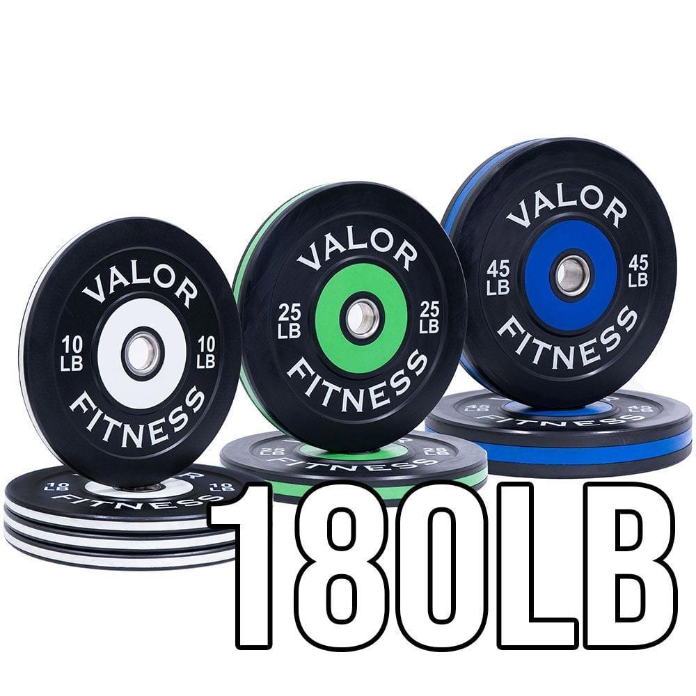 Colored Rubber Bumper Plates (LB) - Grit Grind Strength