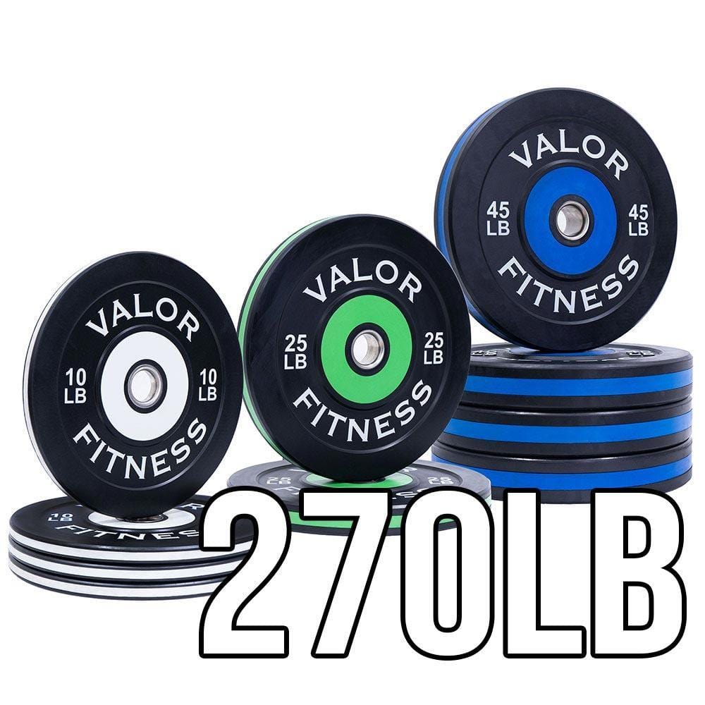 Colored Rubber Bumper Plates (LB) - Grit Grind Strength