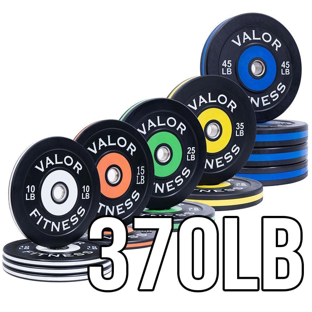 Colored Rubber Bumper Plates (LB) - Grit Grind Strength