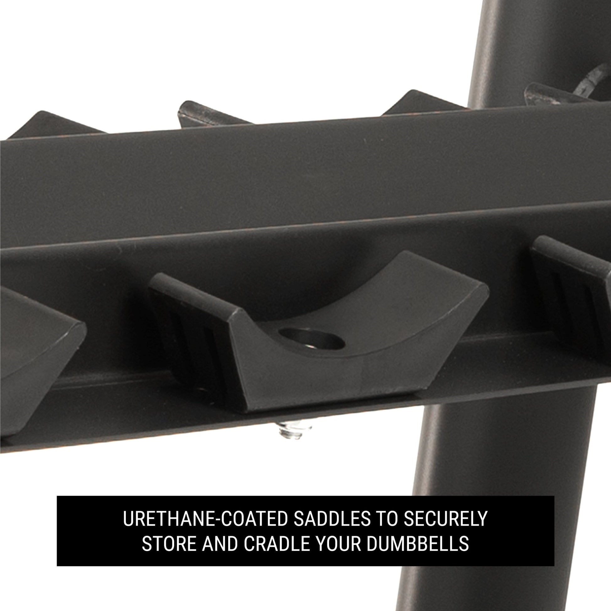 Commercial 3 - Tier Dumbbell Racks - 15 Dumbbell Pairs - Grit Grind Strength