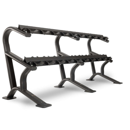Commercial Dumbbell Rack with 10 or 15 Pair Option - Grit Grind Strength